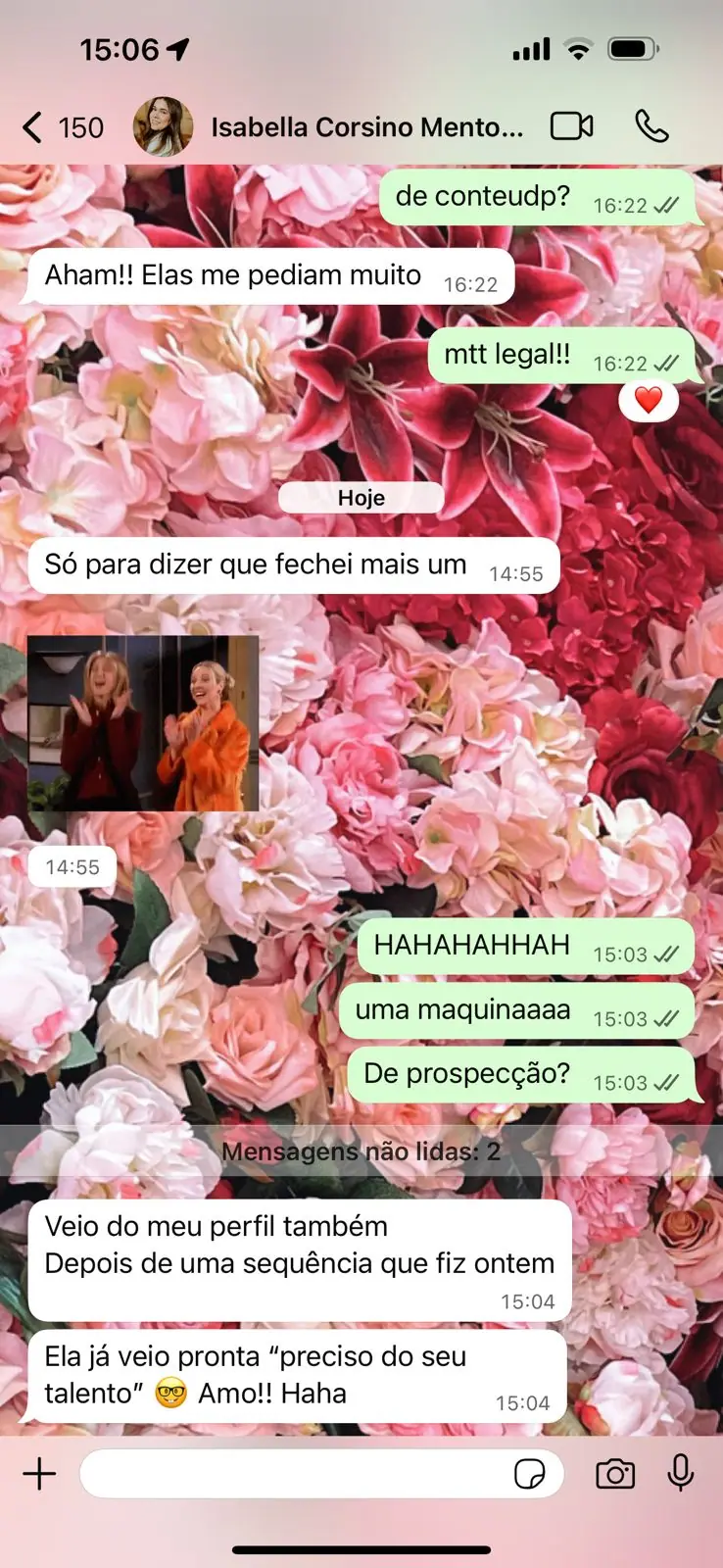 Isabella corsino - fechamento de contrato