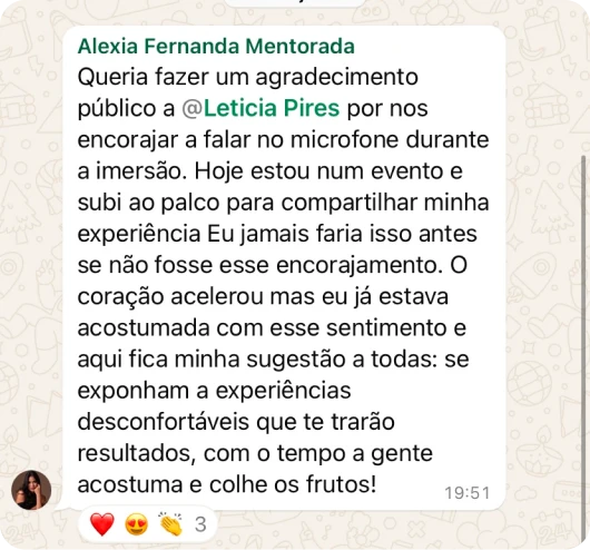 ALEXIA FERNANDA - ENCORAJAMENTO 1